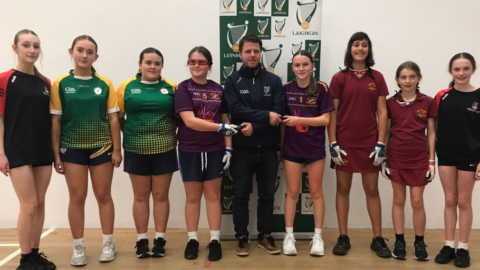 Leinster 40 x 20 Girls Handball Finals